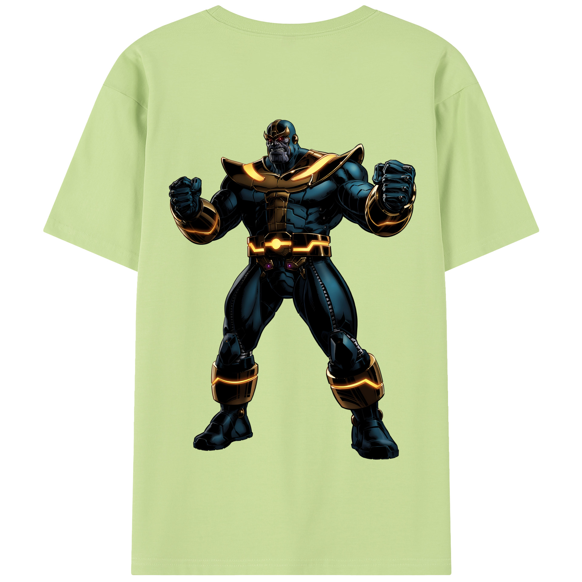 （画像用） アベンジャーズ The Avengers 綿100％半袖Tシャツ（背面プリント）
